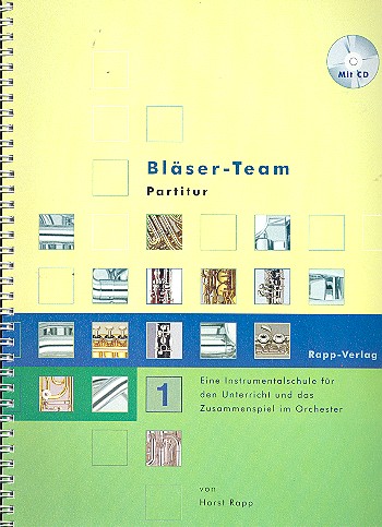 Vorderes Coverbild Bläser-Team Band 1 (+CD)