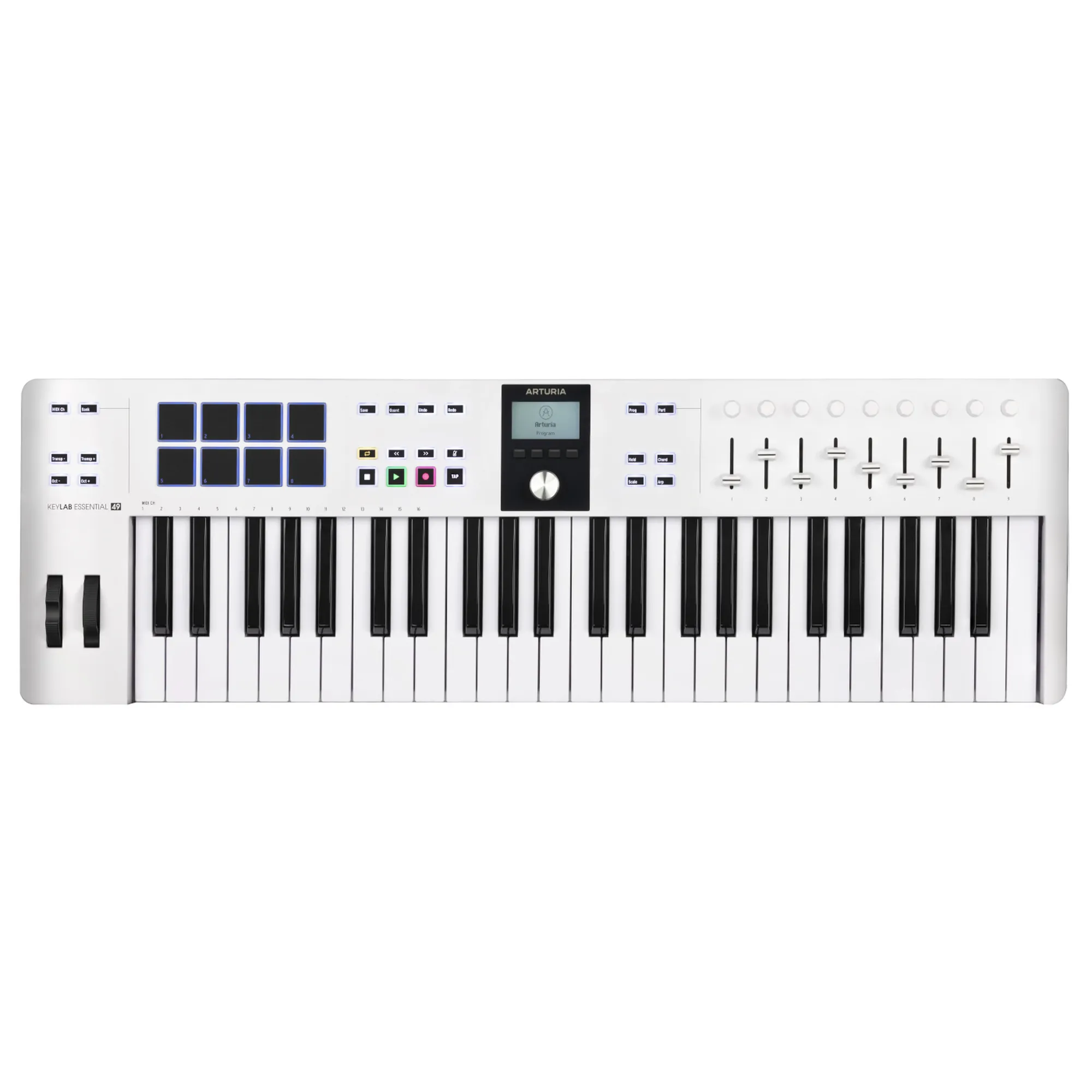 Vorderes Coverbild Arturia KeyLab Essential 49 Mk3 White