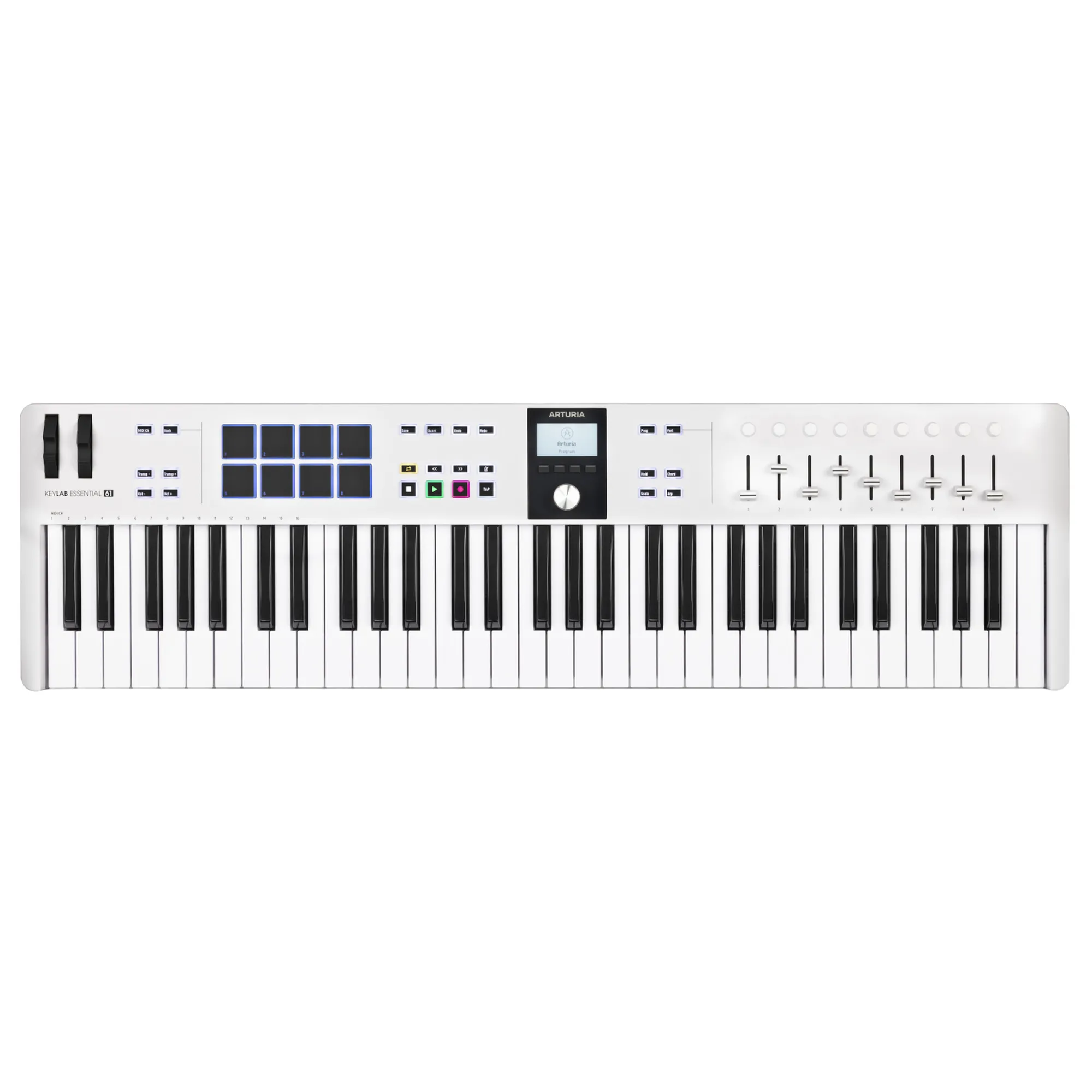 Vorderes Coverbild Arturia KeyLab Essential 61 Mk3 White