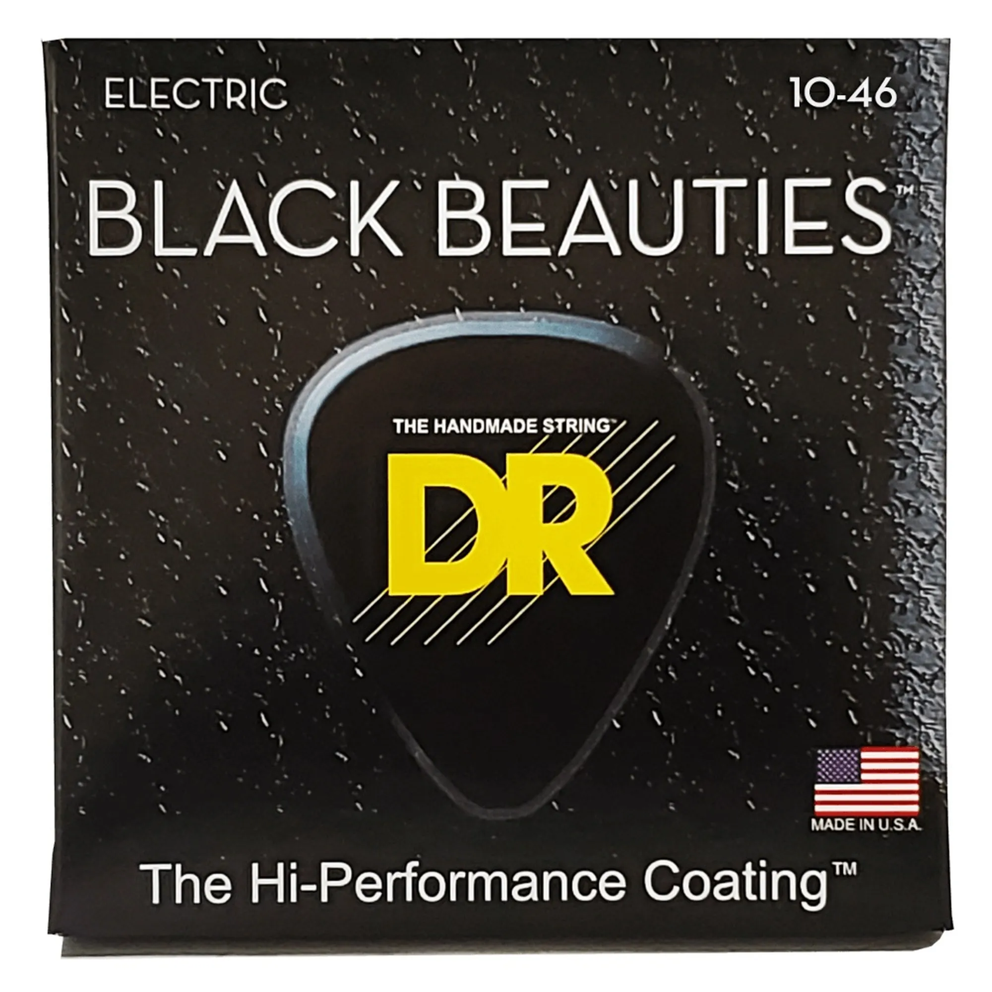 Vorderes Coverbild DR Strings BKE-10/46 Medium Black Beauties