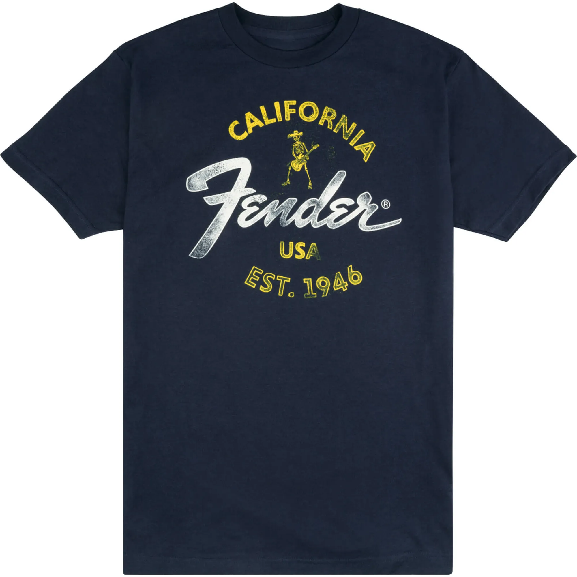 Vorderes Coverbild Fender T-Shirt Baja Blue L