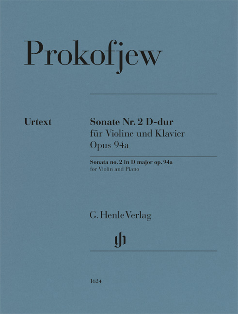 Vorderes Coverbild Sonate Nr. 2 Op. 94A