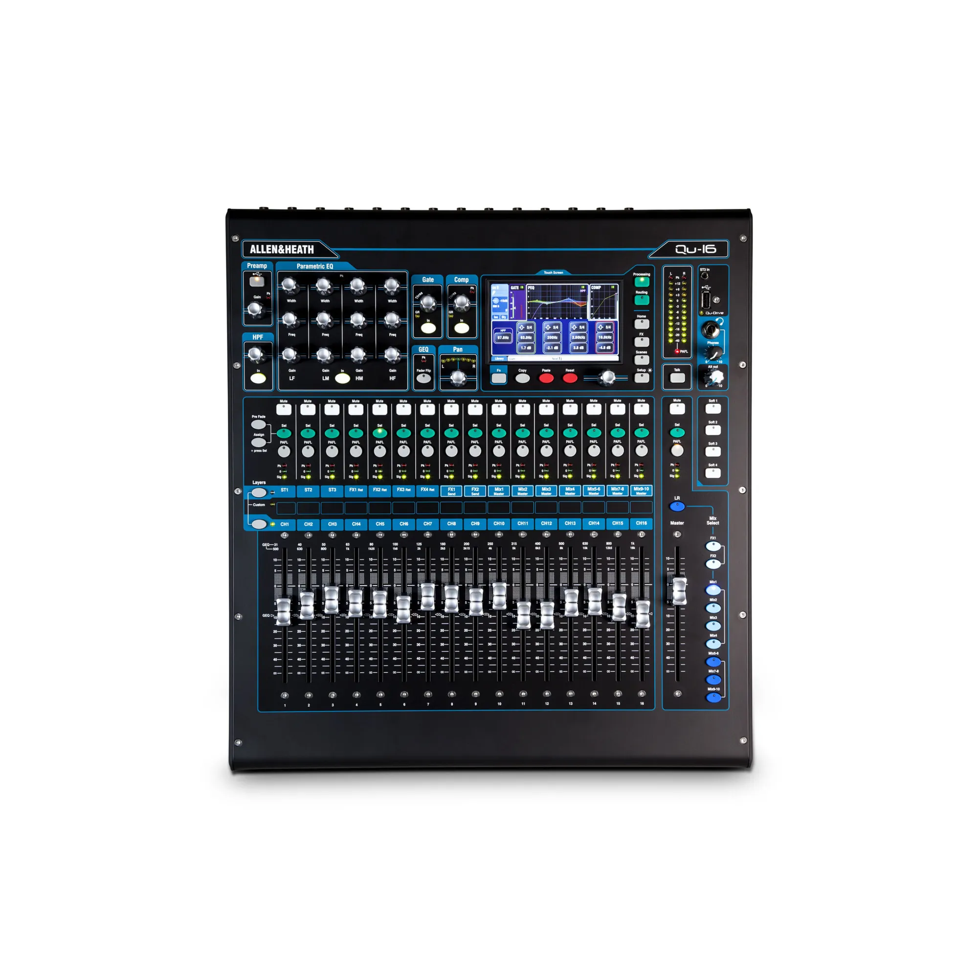 Vorderes Coverbild Allen & Heath Qu-16C