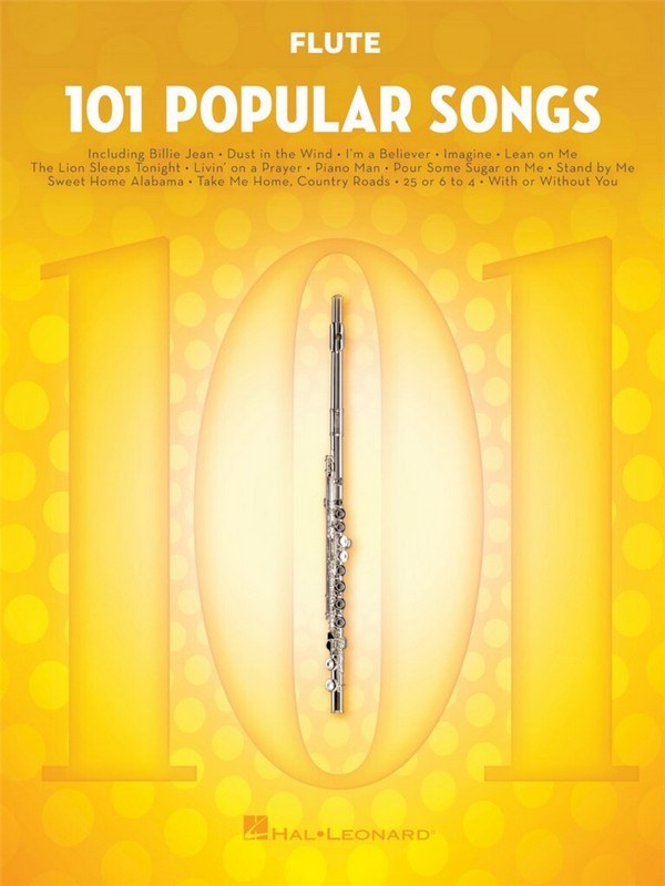 Vorderes Coverbild 101 Popular Songs