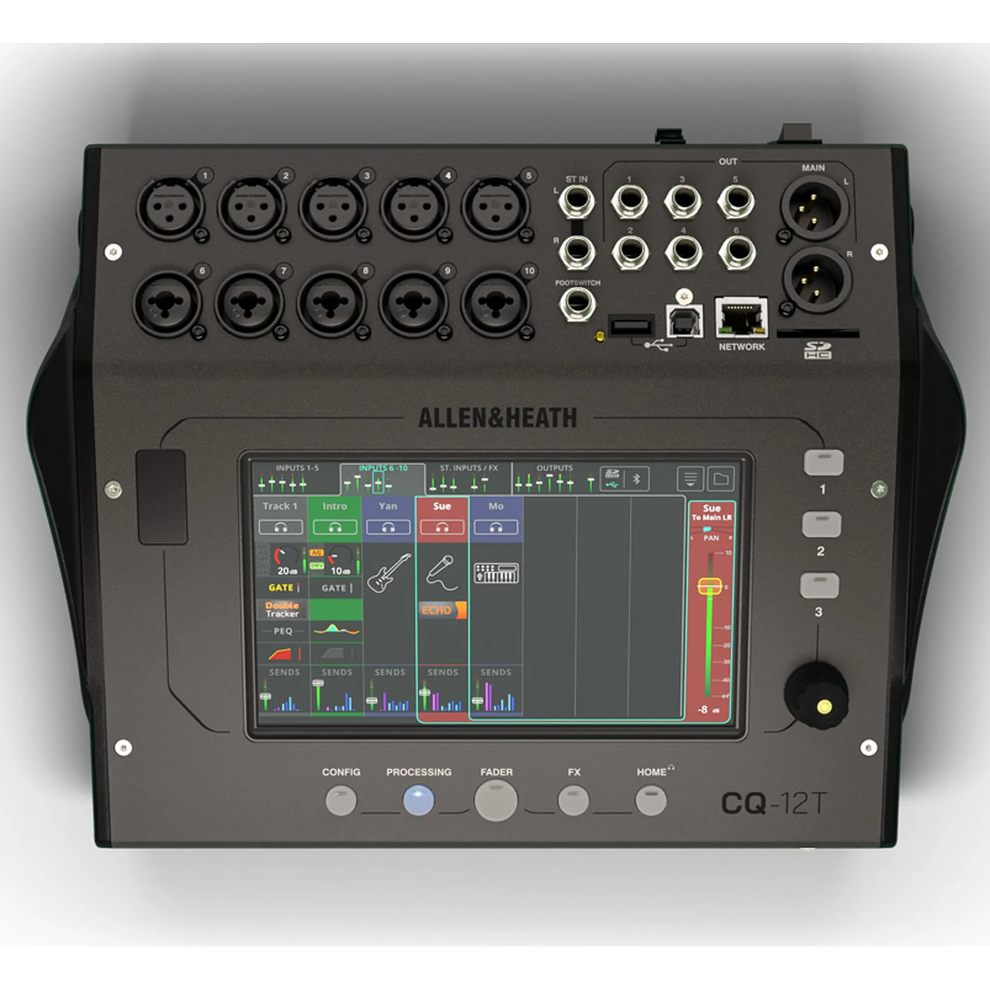 Vorderes Coverbild Allen & Heath CQ12T