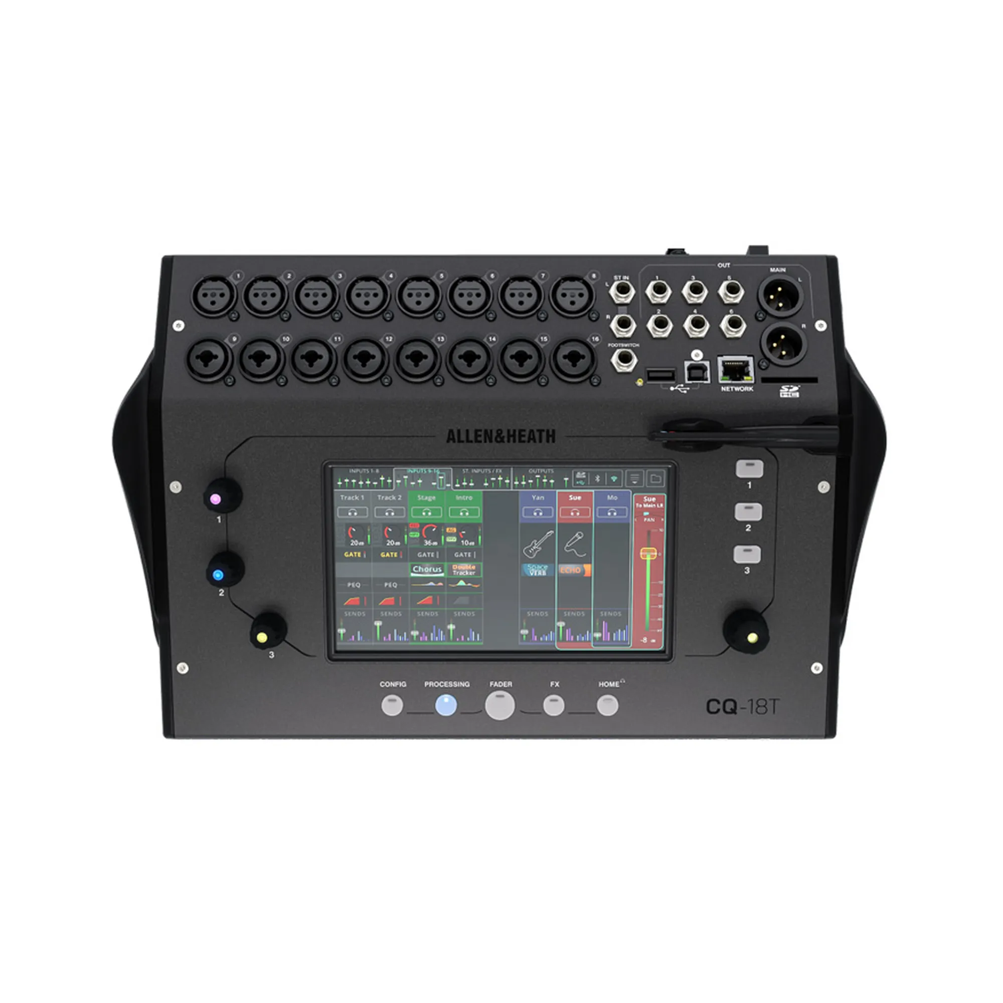 Vorderes Coverbild Allen & Heath CQ18T