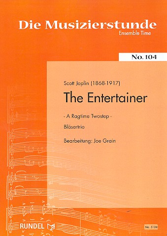 Vorderes Coverbild The Entertainer A Ragtime Twostep