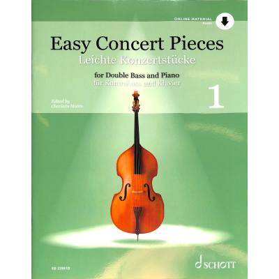 Vorderes Coverbild Easy Concert pieces 1