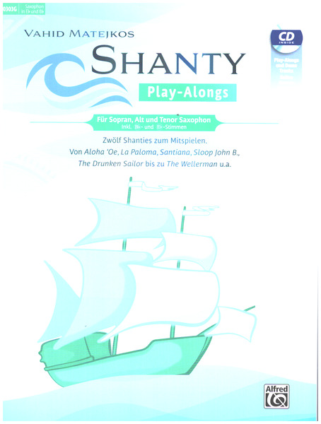 Vorderes Coverbild Shanty Play-Alongs - Sop/Alt/Tenorsax
