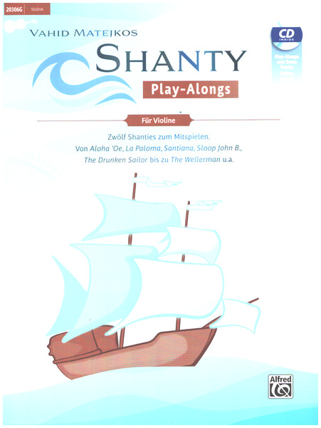 Vorderes Coverbild Shanty Play-Alongs - Violine