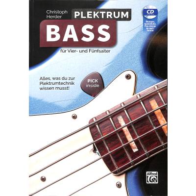 Vorderes Coverbild Plektrum Bass für Vier und Fünfsaiter