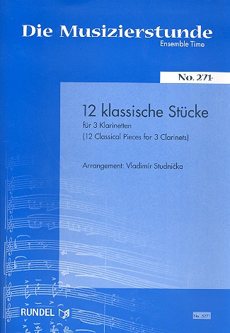 Vorderes Coverbild 12 klassische Stücke