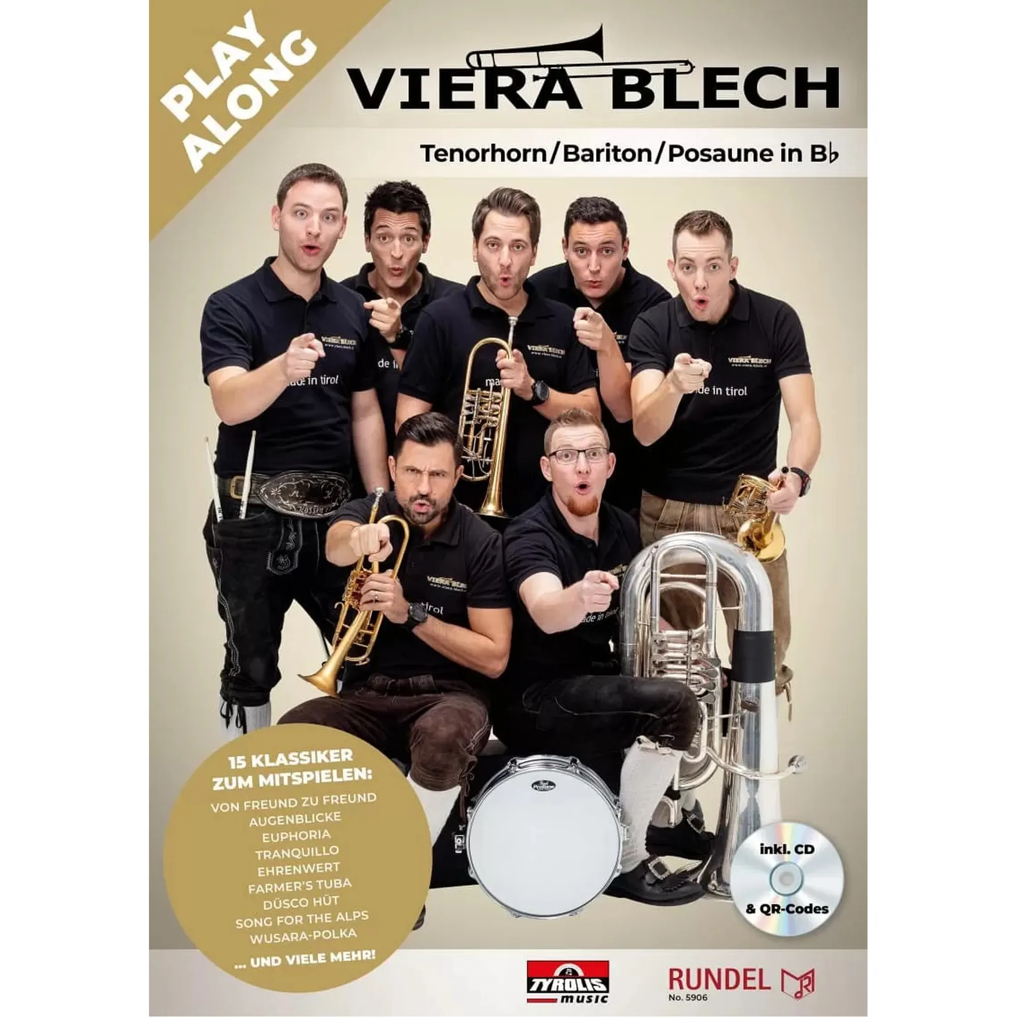 Vorderes Coverbild Viera Blech -Tenorhorn