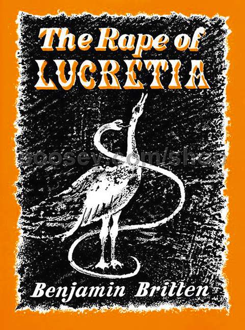 Vorderes Coverbild The Rape of Lucretia op.37