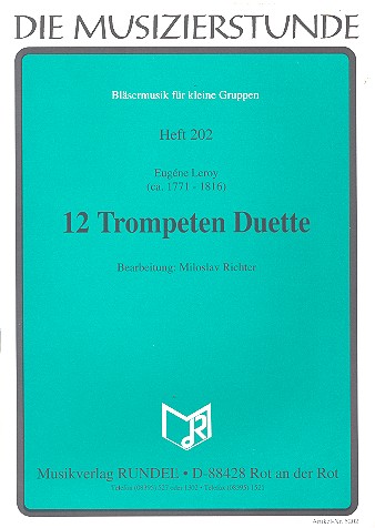 Vorderes Coverbild 12 Duette