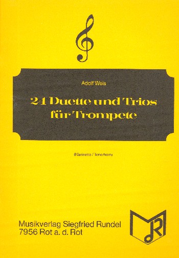 Vorderes Coverbild 24 Duette und Trios für Trompete