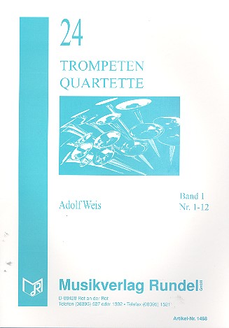 Vorderes Coverbild 24 Quartette Band 1