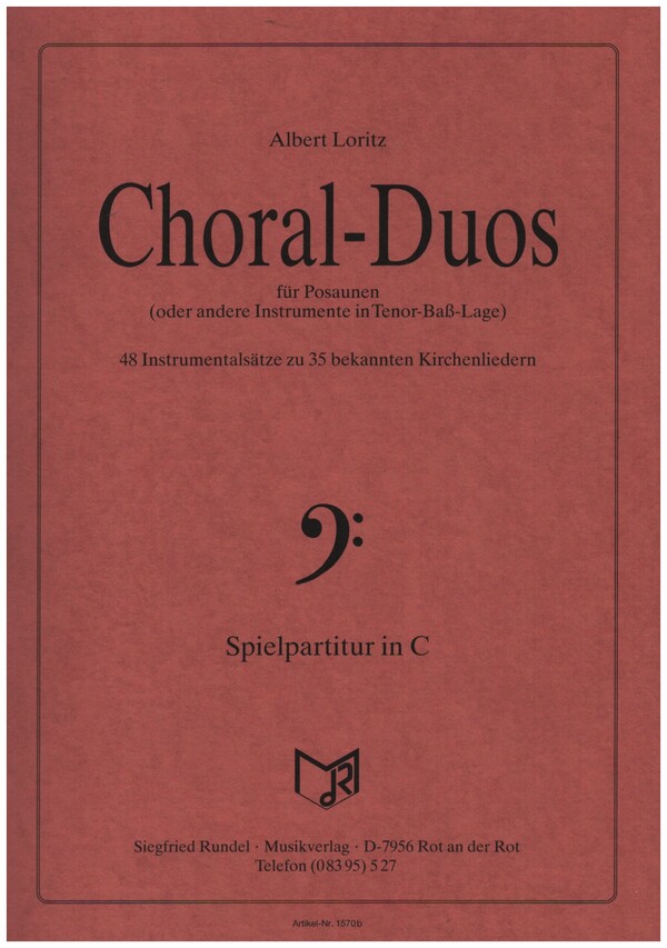 Vorderes Coverbild Choral-Duos