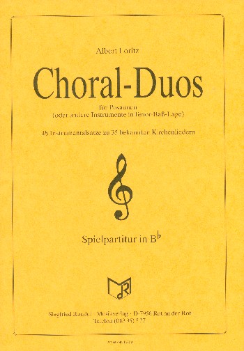 Vorderes Coverbild Choral-Duos