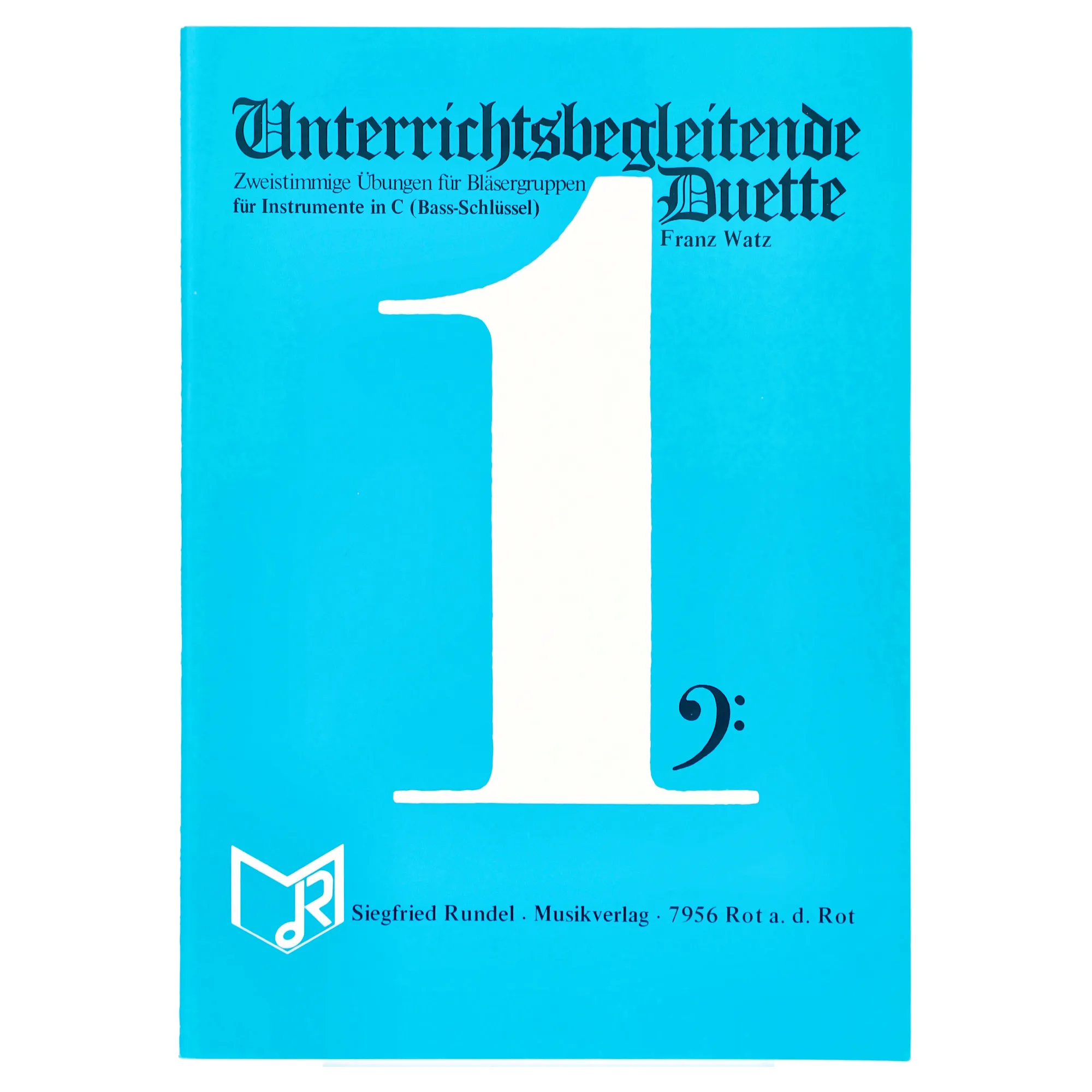 Vorderes Coverbild Unterrichtsbegleitende Duette 1