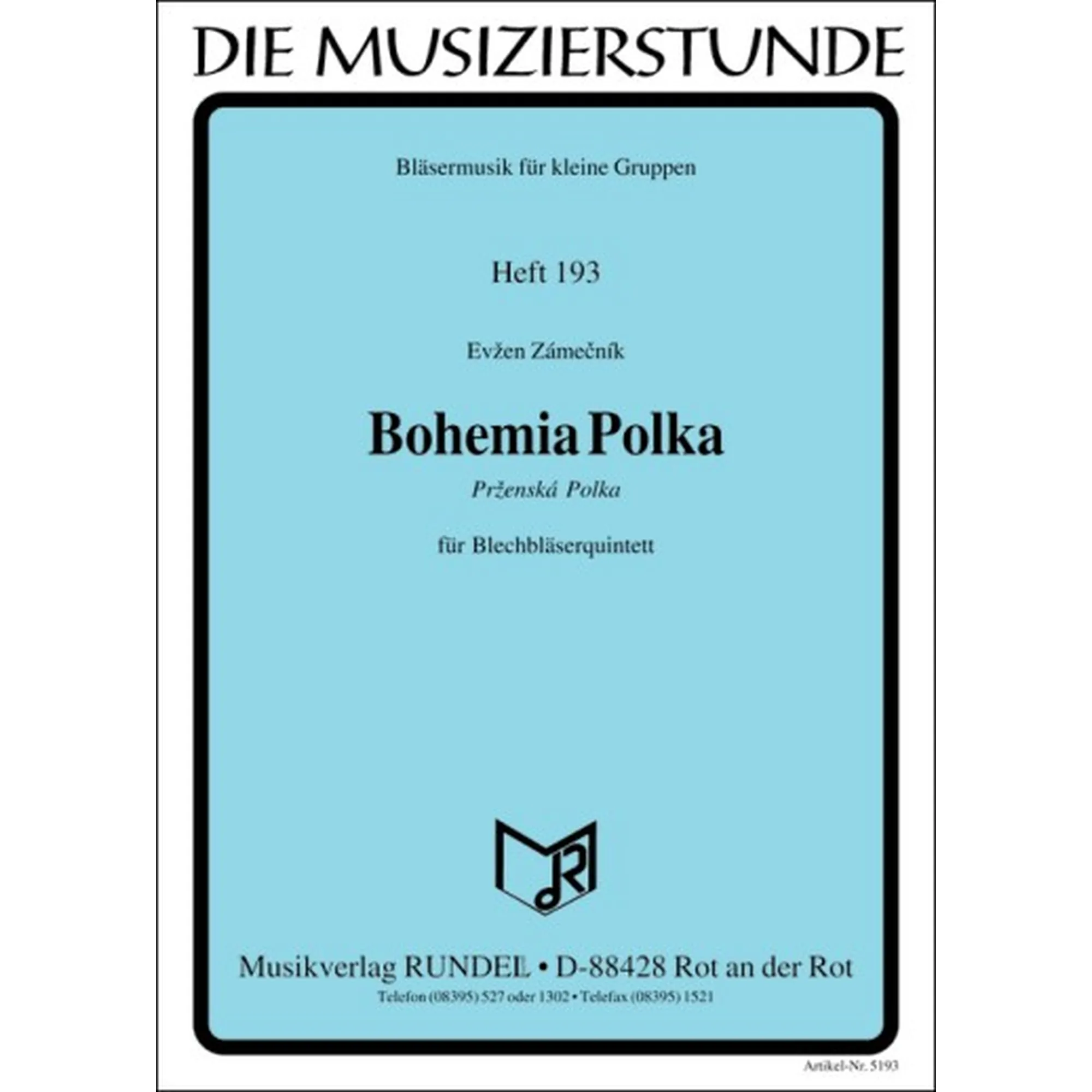 Vorderes Coverbild Bohemia Polka