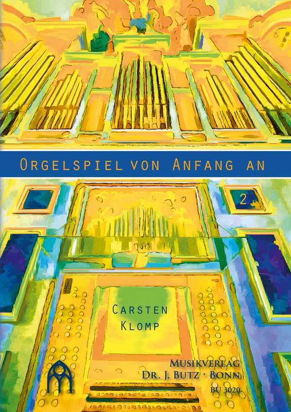 Vorderes Coverbild Orgelspiel von Anfang an Band 2