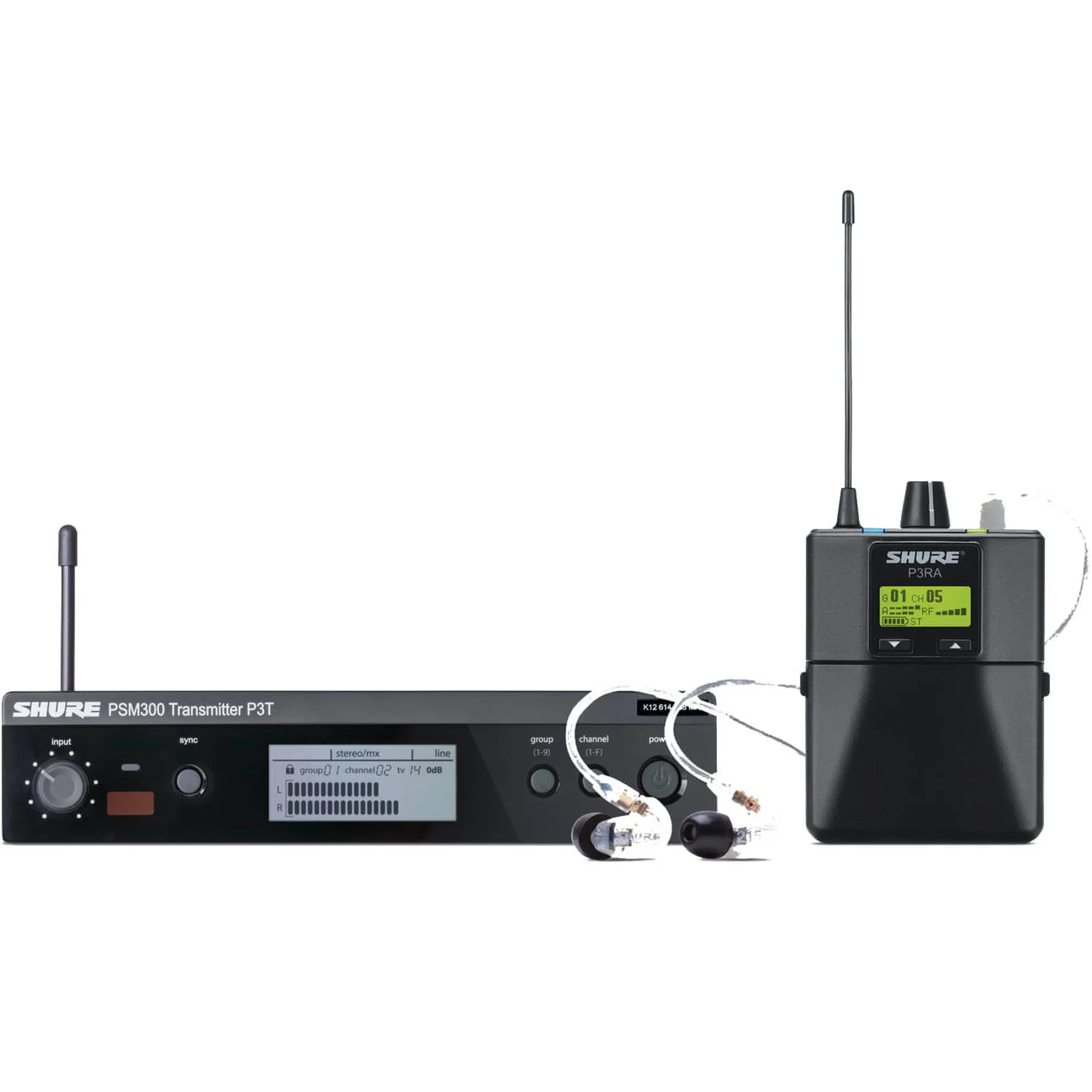 Vorderes Coverbild Shure PSM300 Premium H20 SE215 Bundle