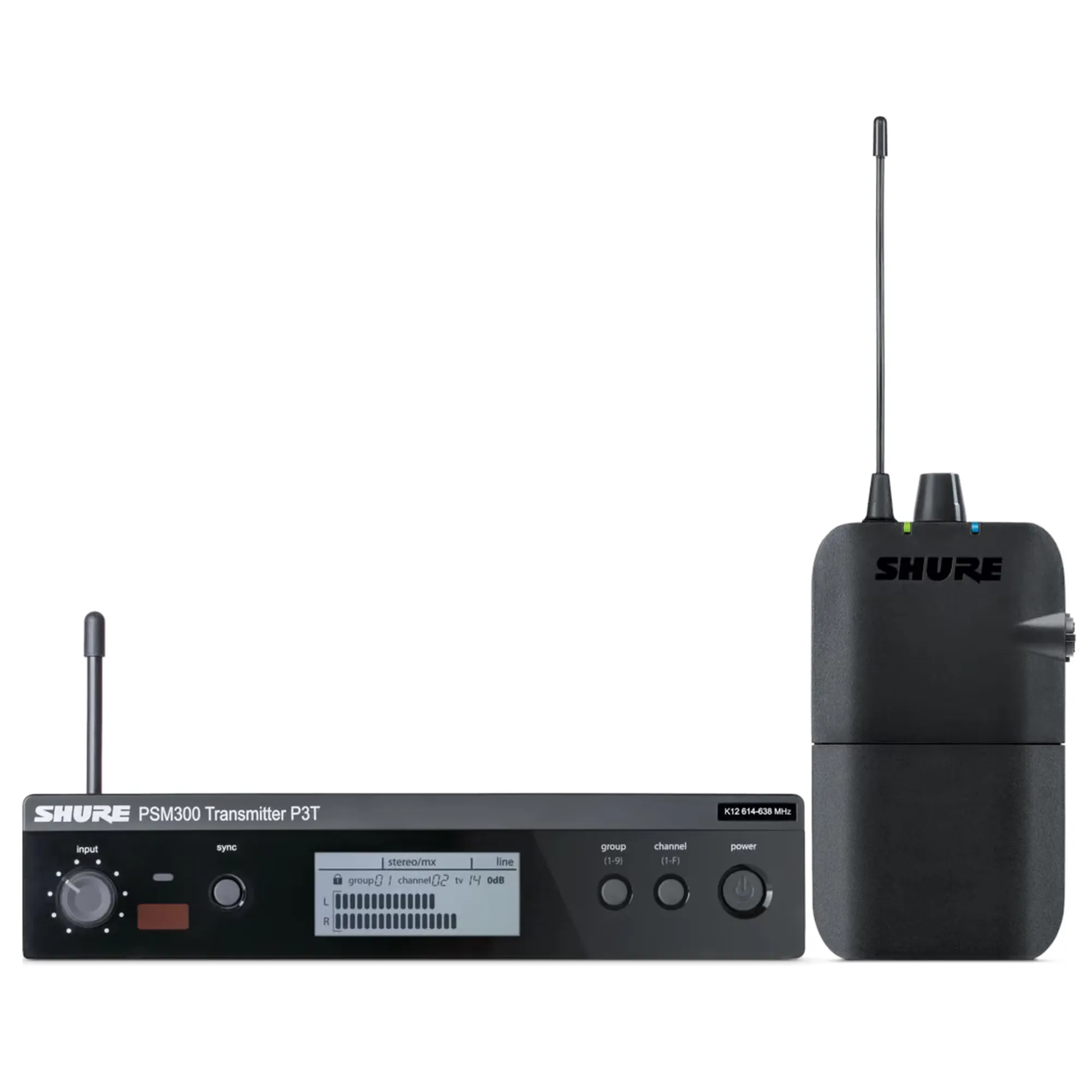 Vorderes Coverbild Shure PSM300 H20