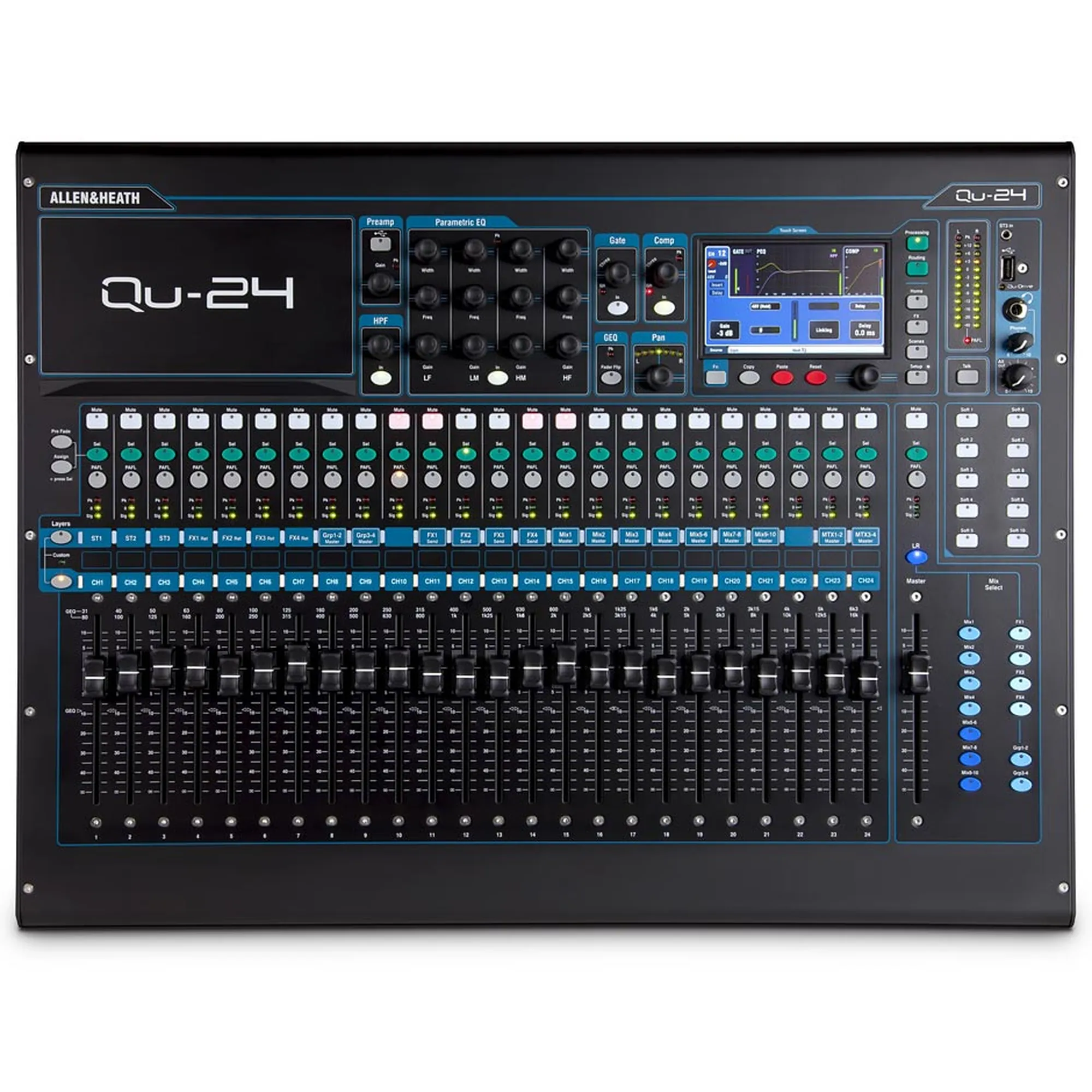 Vorderes Coverbild Allen & Heath Qu-24C