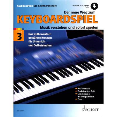 Vorderes Coverbild Der neue Weg zum Keyboardspiel 3