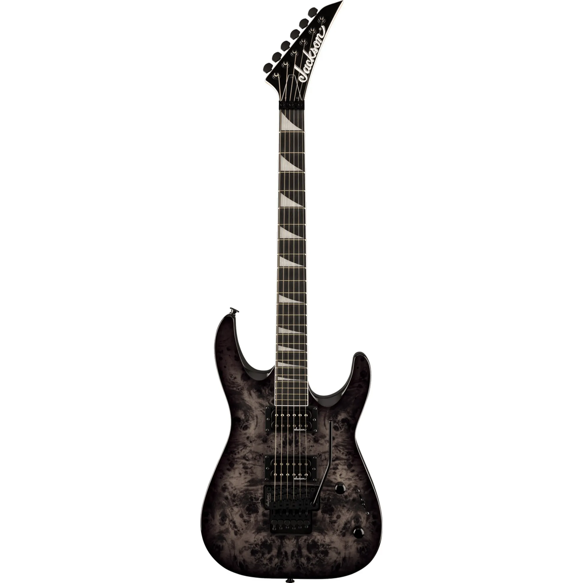 Vorderes Coverbild Jackson JS Dinky JS32 DKAP - Trans Black