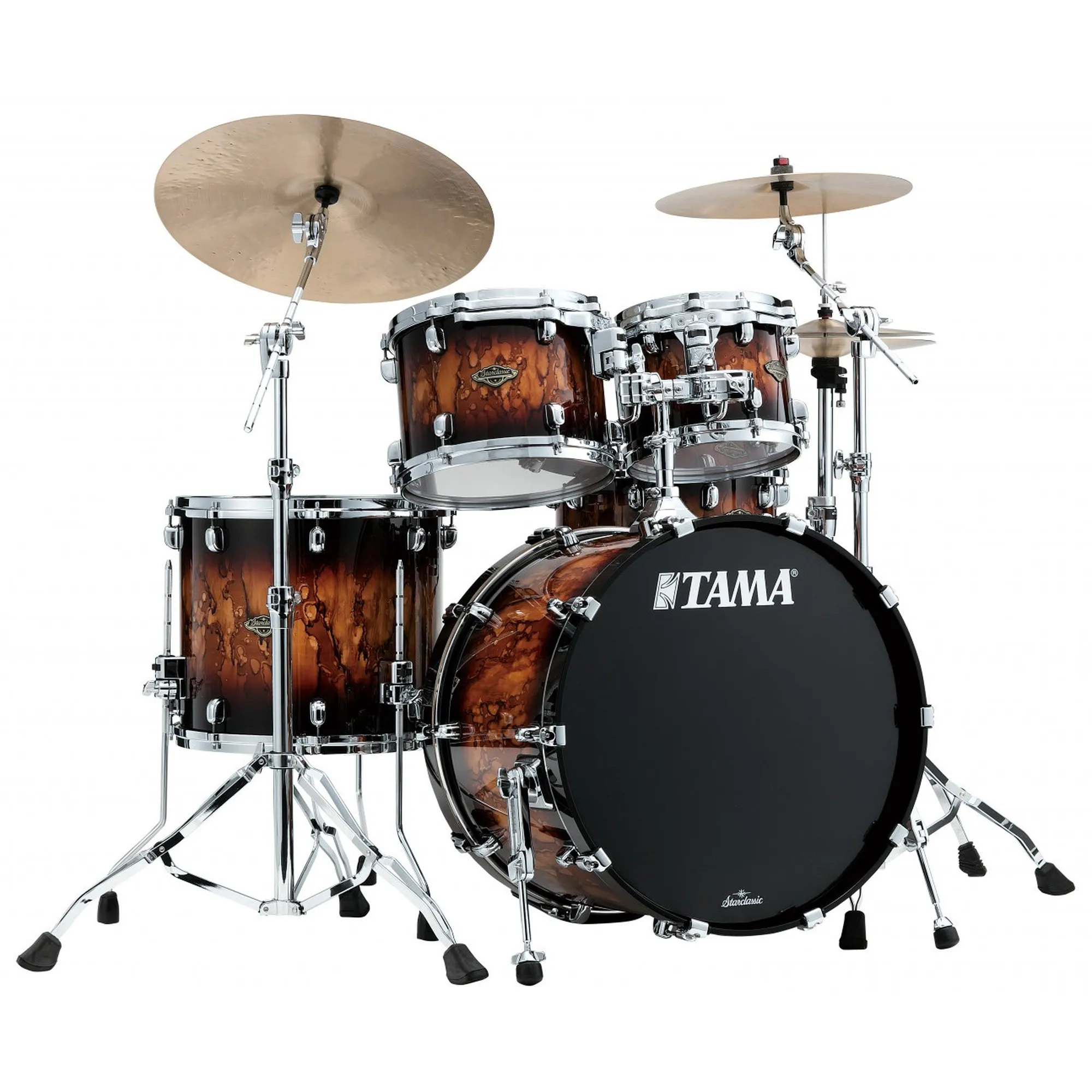 Vorderes Coverbild TAMA WBS42S-MBR Starclassic Lacquer Walnut/Birch SHOWROOM