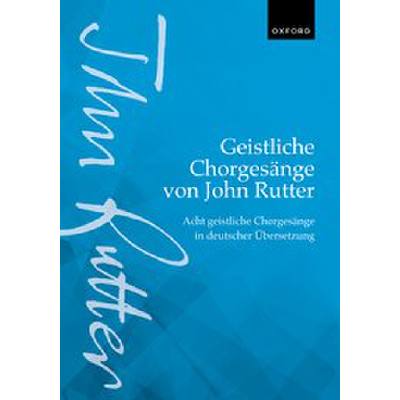 Vorderes Coverbild Geistliche Chorgesänge