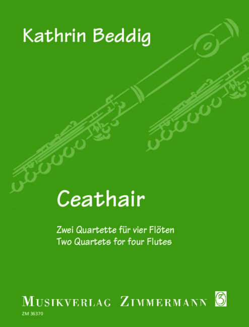 Vorderes Coverbild Ceathair - Zwei Quartette (2022)