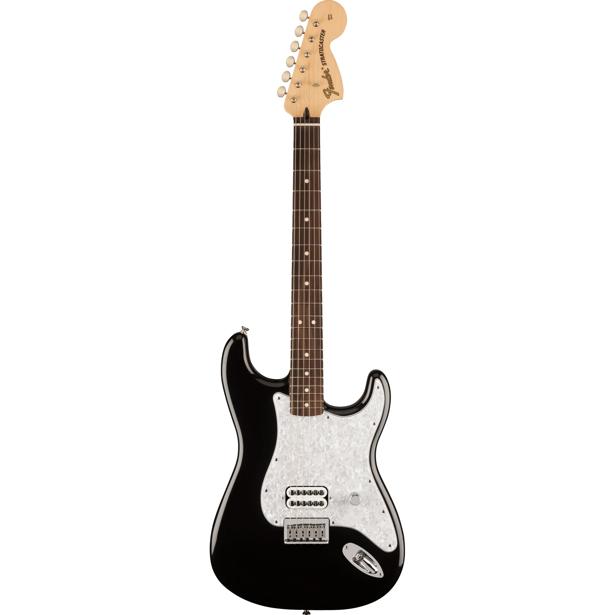 Vorderes Coverbild Fender Tom Delonge Strat RW BLK