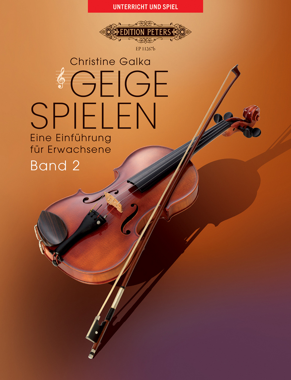 Vorderes Coverbild Geige spielen Band 2