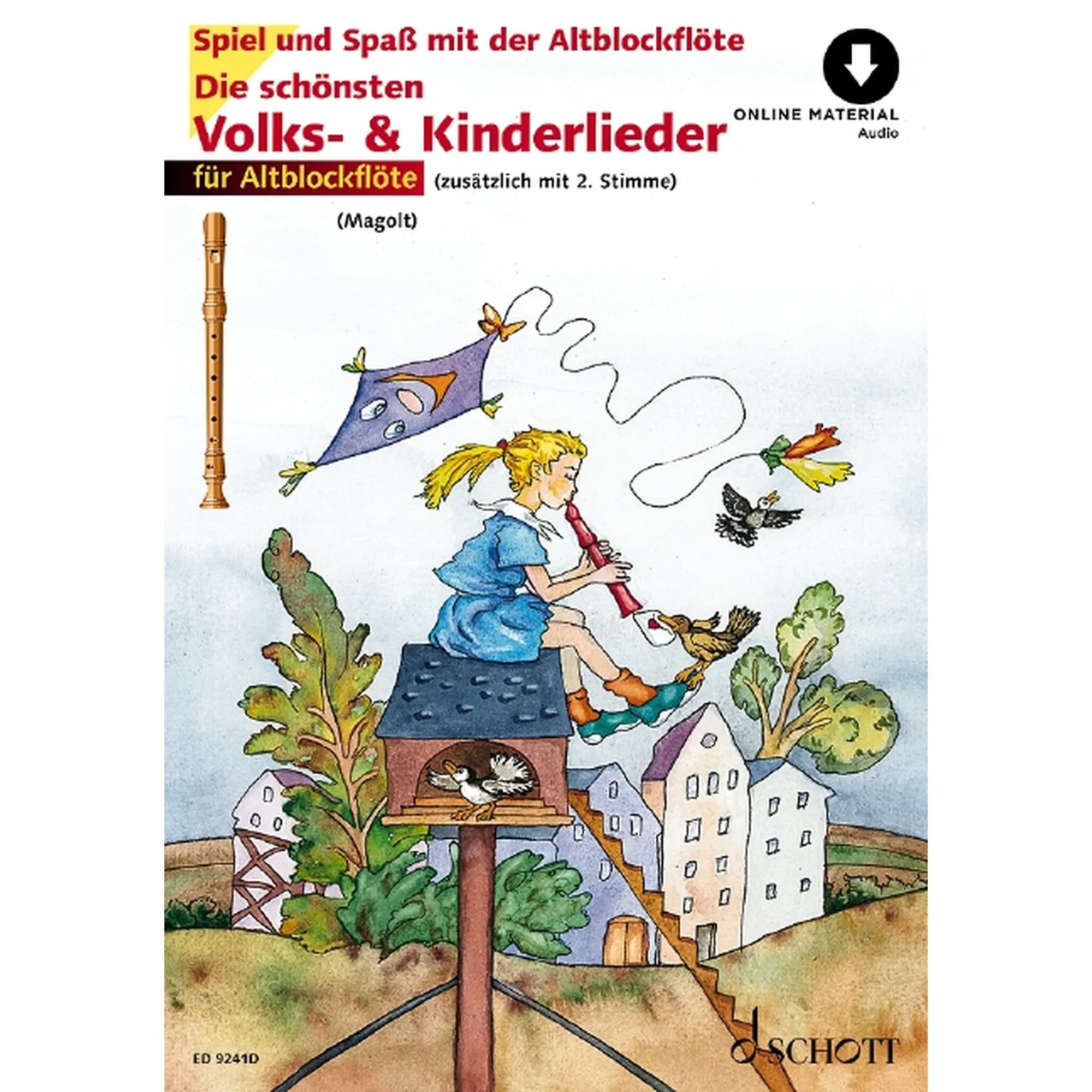 Vorderes Coverbild Die schönsten Volks- und Kinderlieder