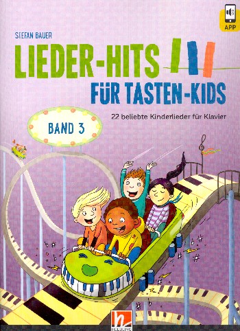 Vorderes Coverbild Lieder-Hits für Tasten-Kids Band 3