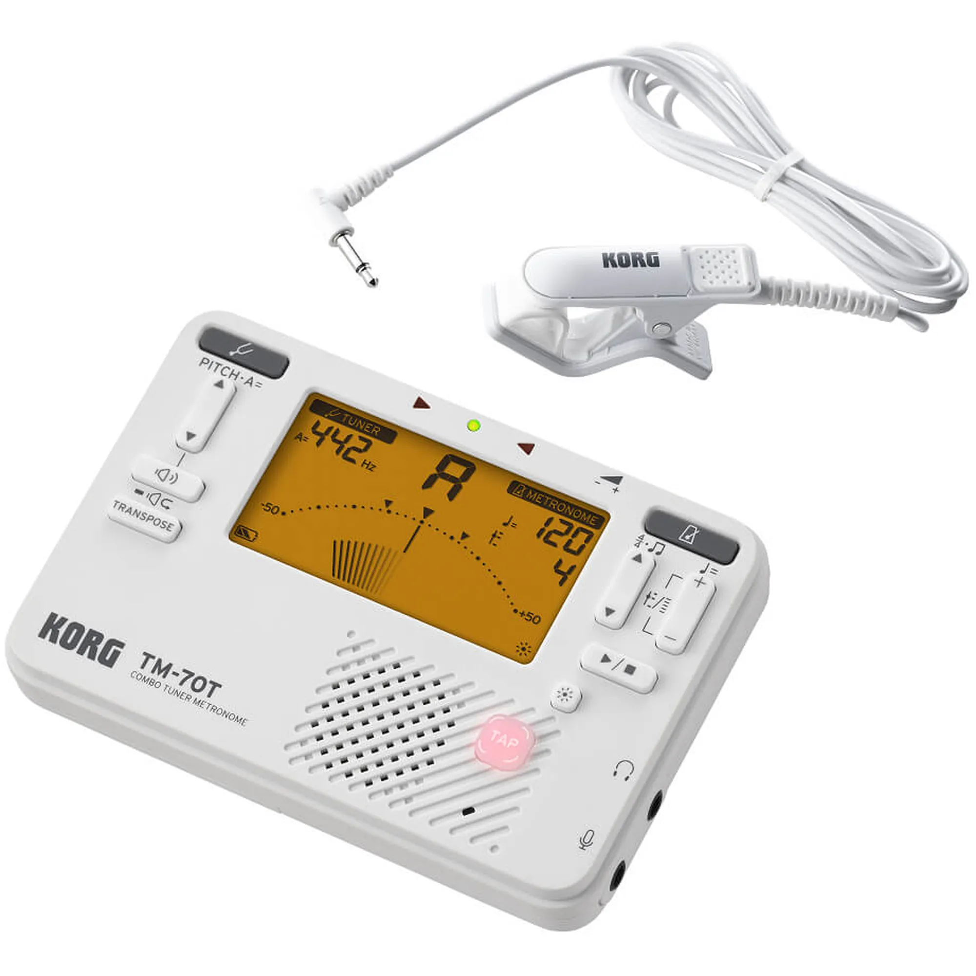 Vorderes Coverbild Korg TM-70 CWH
