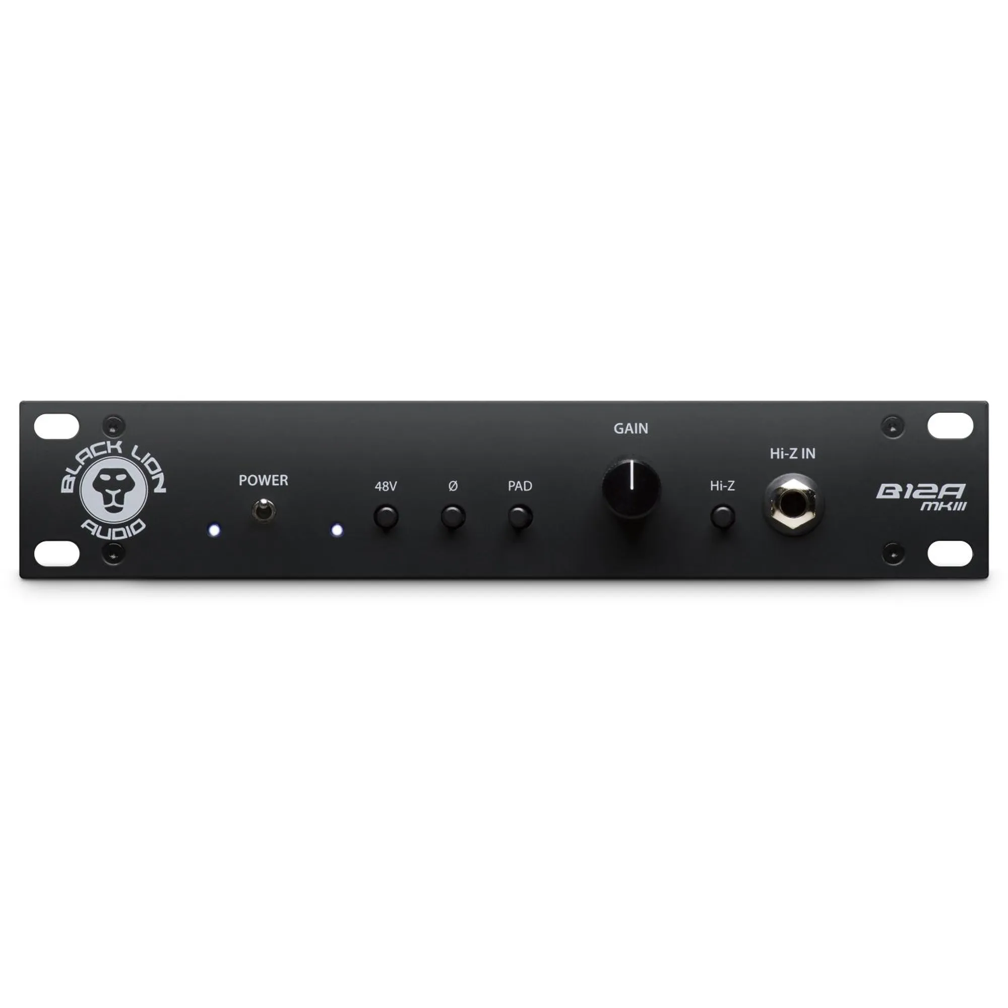 Vorderes Coverbild Black Lion Audio B12A MKIII