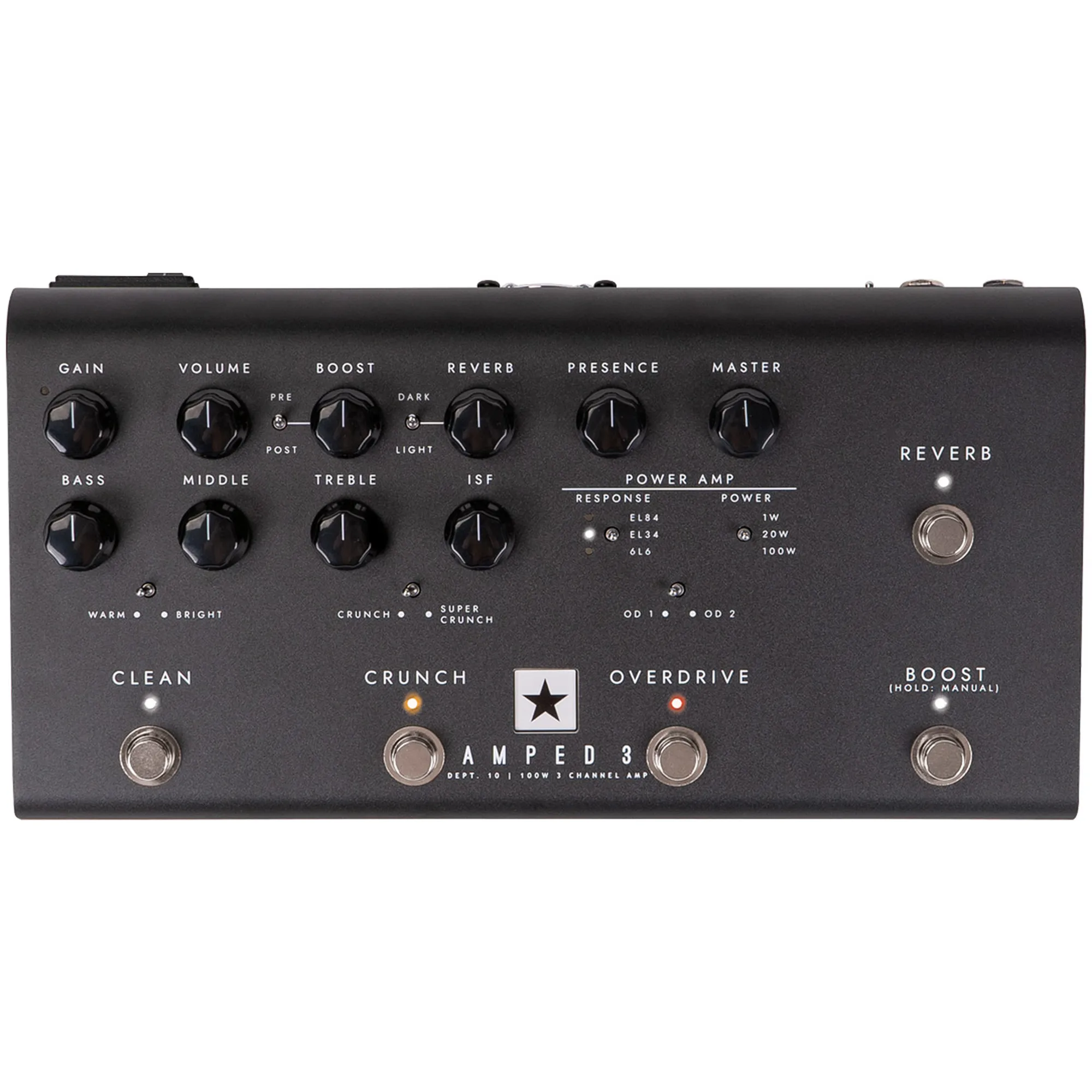 Vorderes Coverbild Blackstar Dept. 10 Amped 3