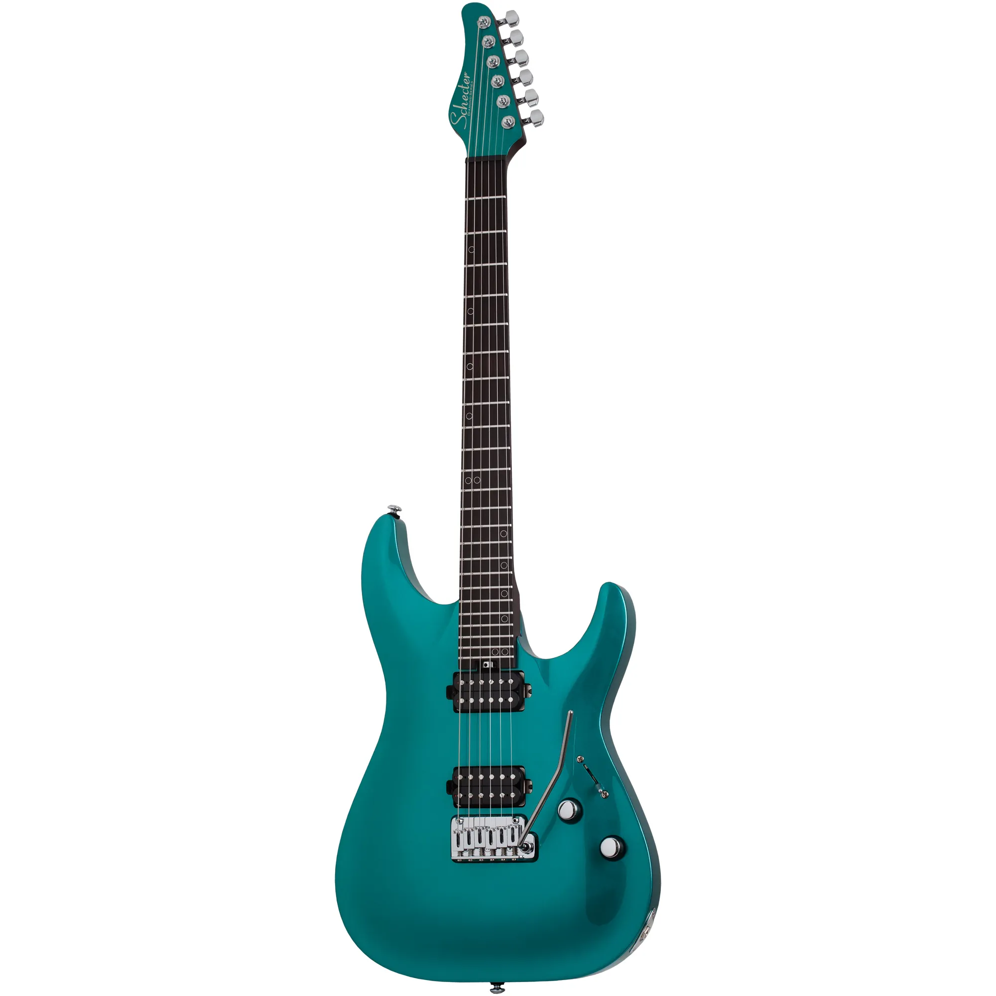 Vorderes Coverbild Schecter Aaron Marshall AM-6 - Arctic Jade SHOWROOM