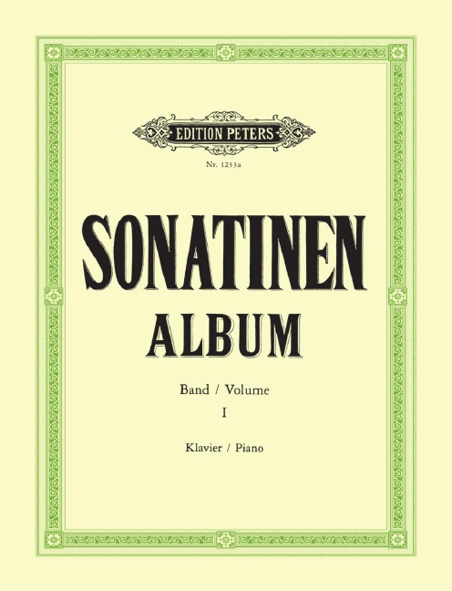Vorderes Coverbild Sonatinen-Album Band 1