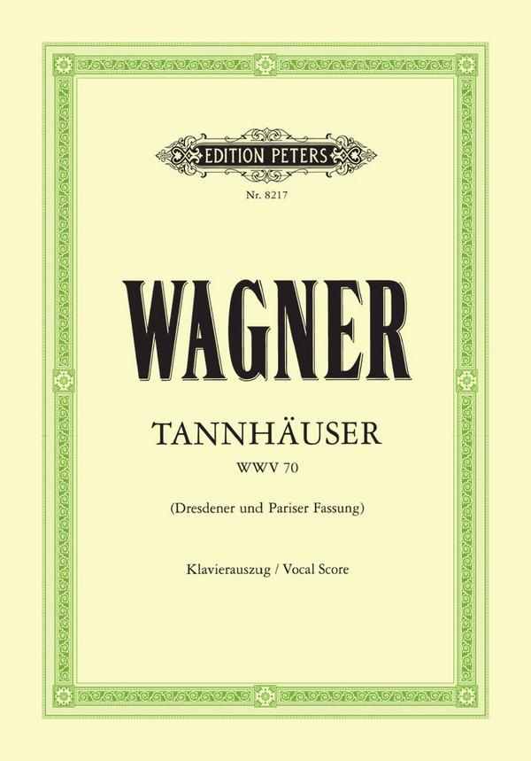 Vorderes Coverbild Tannhäuser WWV70