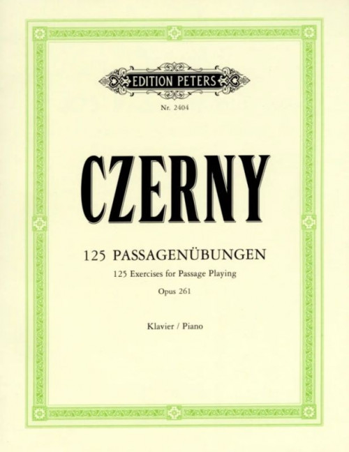 Vorderes Coverbild 125 Passagenübungen op.261