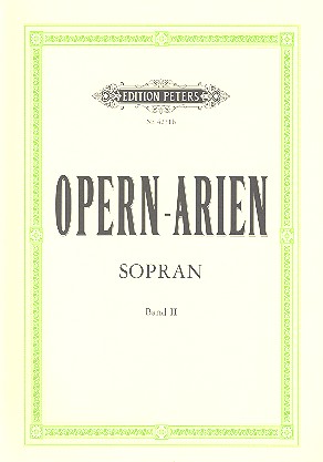 Vorderes Coverbild Opernarien Band 2
