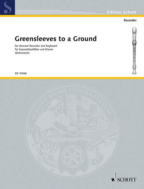 Vorderes Coverbild Greensleeves to a Ground - 12 divisions