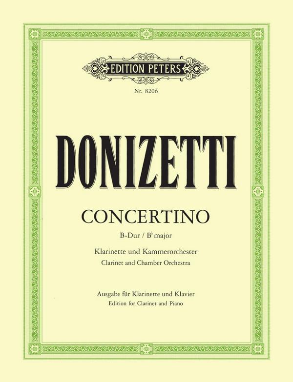 Vorderes Coverbild Concertino B-Dur