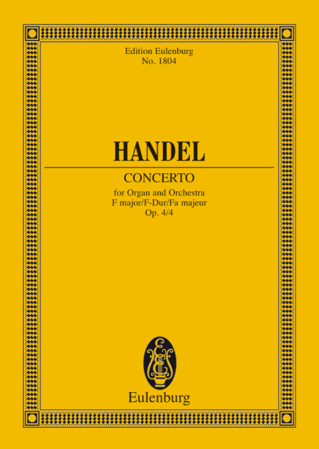 Vorderes Coverbild Concerto f major op.4/4