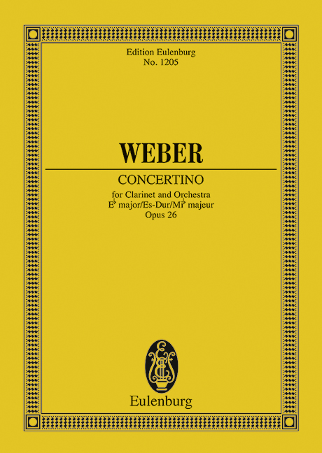 Vorderes Coverbild Konzert Es-Dur op.26